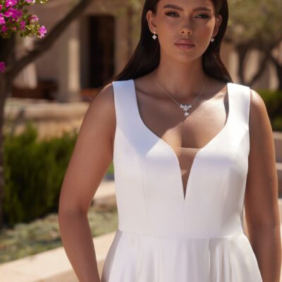 vestido novia idalia