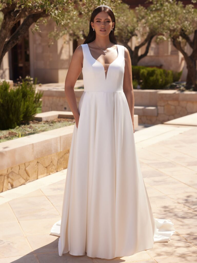 vestido novia idalia
