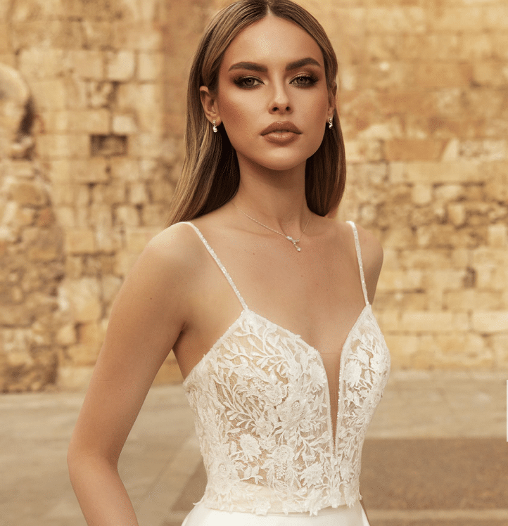 vestidos de novia dos piezas