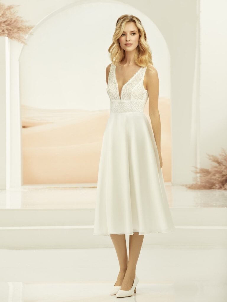 vestido de novia corto